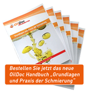 OilDoc Handbuch "Grundlagen und Praxis der Schmierung" OilDoc Handbuch "Grundlagen und Praxis der Schmierung" bestellen